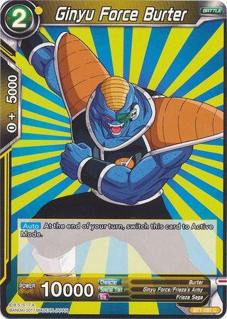 Ginyu Force Burter (BT1-097) [Galactic Battle] - POKÉ JEUX