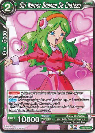 Girl Warrior Brianne De Chateau (TB1-057) [The Tournament of Power] - POKÉ JEUX