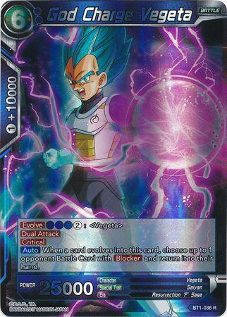 God Charge Vegeta (BT1-036) [Galactic Battle] - POKÉ JEUX