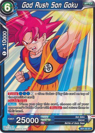 God Rush Son Goku (Starter Deck - The Awakening) (SD1-02) [Galactic Battle] - POKÉ JEUX