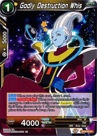 Godly Destruction Whis (Starter Deck - Rising Broly) (SD8-09) [Destroyer Kings] - POKÉ JEUX