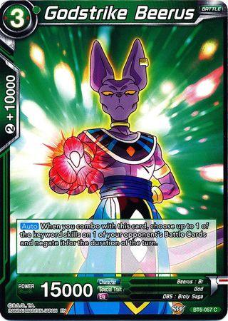 Godstrike Beerus (BT6-057) [Destroyer Kings] - POKÉ JEUX