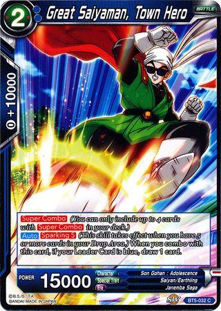 Great Saiyaman, Town Hero (BT5-032) [Miraculous Revival] - POKÉ JEUX