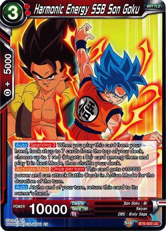 Harmonic Energy SSB Son Goku (BT6-003) [Destroyer Kings] - POKÉ JEUX