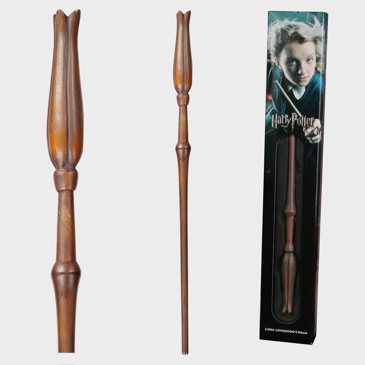 HARRY POTTER Luna Lovegood’s Wand in Window Box - Authentic Replica