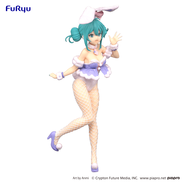 Hatsune Miku - BiCute Bunnies White Rabbit Purple Color Ver. - POKÉ JEUX