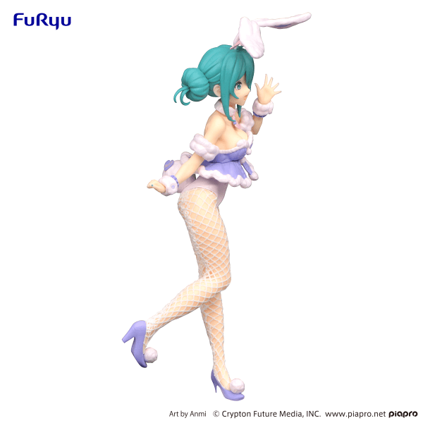 Hatsune Miku - BiCute Bunnies White Rabbit Purple Color Ver. - POKÉ JEUX