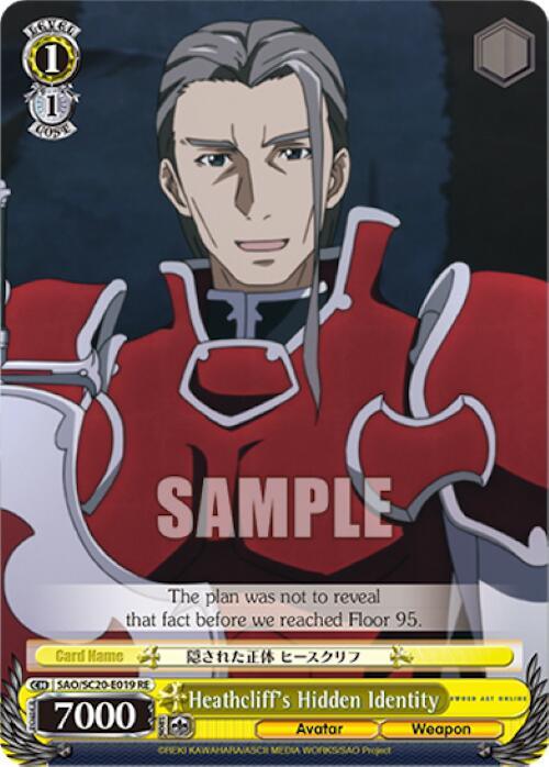 Heathcliff's Hidden Identity [Sword Art Online Chronicle Set] - POKÉ JEUX