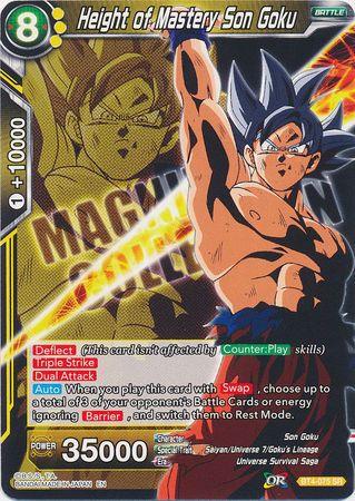 Height of Mastery Son Goku (BT4-075) [Magnificent Collection Forsaken Warrior] - POKÉ JEUX