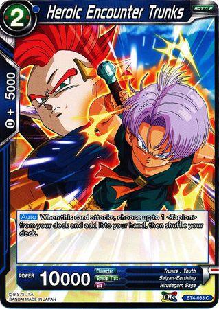 Heroic Encounter Trunks (BT4-033) [Colossal Warfare] - POKÉ JEUX