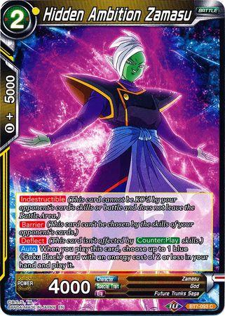 Hidden Ambition Zamasu (BT7-093) [Assault of the Saiyans] - POKÉ JEUX