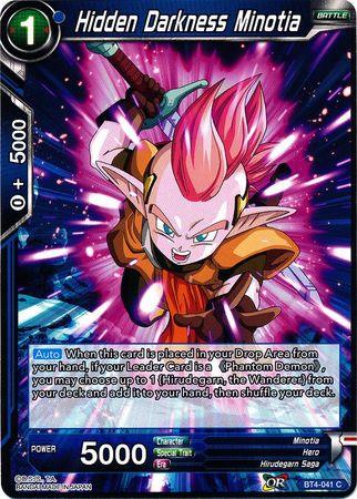 Hidden Darkness Minotia (BT4-041) [Colossal Warfare] - POKÉ JEUX