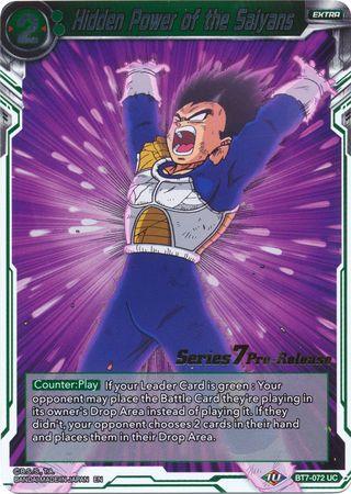 Hidden Power of the Saiyans (BT7-072_PR) [Assault of the Saiyans Prerelease Promos] - POKÉ JEUX