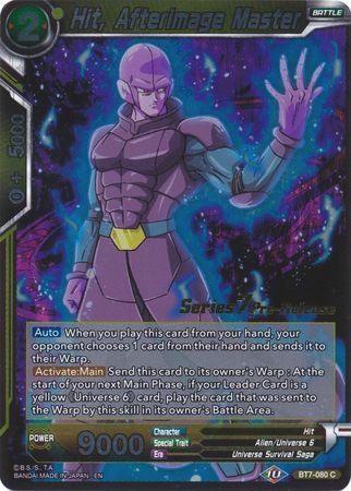 Hit, Afterimage Master (BT7-080_PR) [Assault of the Saiyans Prerelease Promos] - POKÉ JEUX