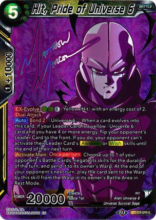 Hit, Pride of Universe 6 (SPR Signature) (BT7-079) [Assault of the Saiyans] - POKÉ JEUX