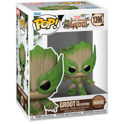 Funko POP! Pop Marvel Groot As Wolverine - We are Groot