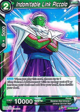 Indomitable Link Piccolo (Starter Deck - The Guardian of Namekians) (SD4-03) [Colossal Warfare] - POKÉ JEUX