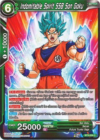 Indomitable Spirit SSB Son Goku (BT3-059) [Cross Worlds] - POKÉ JEUX