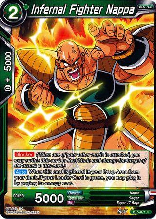 Infernal Fighter Nappa (BT5-071) [Miraculous Revival] - POKÉ JEUX