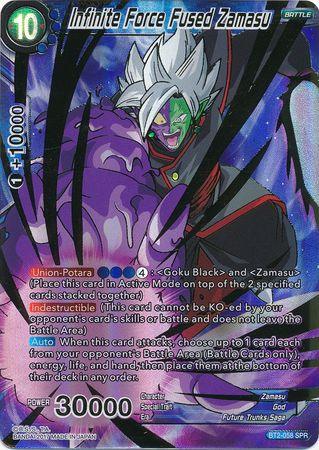 Infinite Force Fused Zamasu (SPR) (BT2-058) [Union Force] - POKÉ JEUX