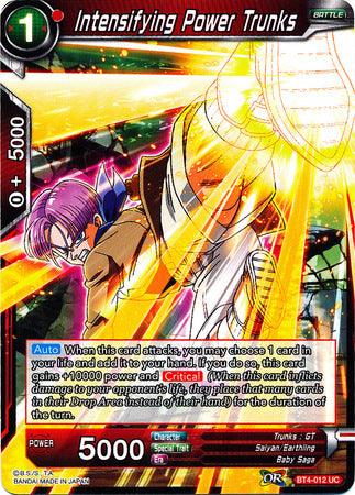 Intensifying Power Trunks (BT4-012) [Colossal Warfare] - POKÉ JEUX