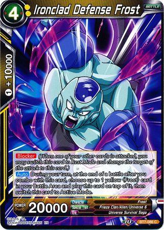 Ironclad Defense Frost (BT7-086) [Assault of the Saiyans] - POKÉ JEUX