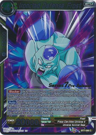 Ironclad Defense Frost (BT7-086_PR) [Assault of the Saiyans Prerelease Promos] - POKÉ JEUX