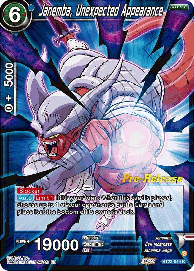 Janemba, Unexpected Appearance (BT22-046) [Critical Blow Prerelease Promos] - POKÉ JEUX