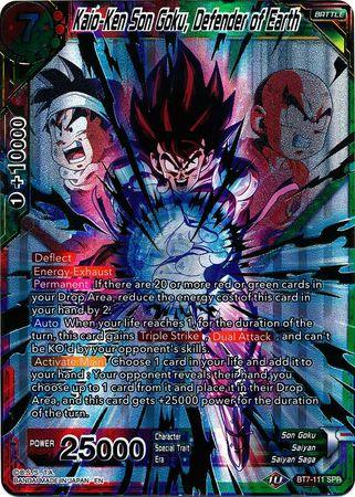 Kaio-Ken Son Goku, Defender of Earth (SPR) (BT7-111) [Assault of the Saiyans] - POKÉ JEUX