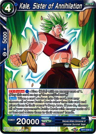 Kale, Sister of Annihilation (BT7-039) [Assault of the Saiyans] - POKÉ JEUX