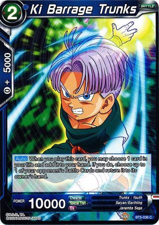 Ki Barrage Trunks (BT5-036) [Miraculous Revival] - POKÉ JEUX