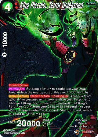 King Piccolo, Terror Unleashed (SPR) (BT5-022) [Miraculous Revival] - POKÉ JEUX