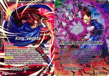 King Vegeta // King Vegeta, Leader of the Saiyans (SD9-01) [Assault of the Saiyans] - POKÉ JEUX