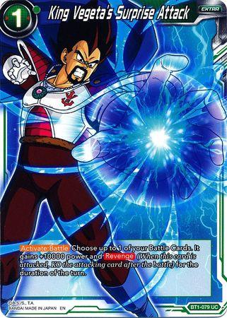 King Vegeta's Surprise Attack (Alternate Art) (BT1-079) [Special Anniversary Set] - POKÉ JEUX