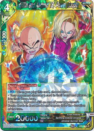 Krillin and Android 18, Power Couple (DB1-093) [Dragon Brawl] - POKÉ JEUX