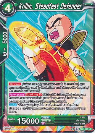 Krillin, Steadfast Defender (DB1-049) [Dragon Brawl] - POKÉ JEUX