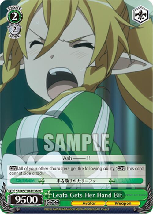 Leafa Gets Her Hand Bit [Sword Art Online Chronicle Set] - POKÉ JEUX