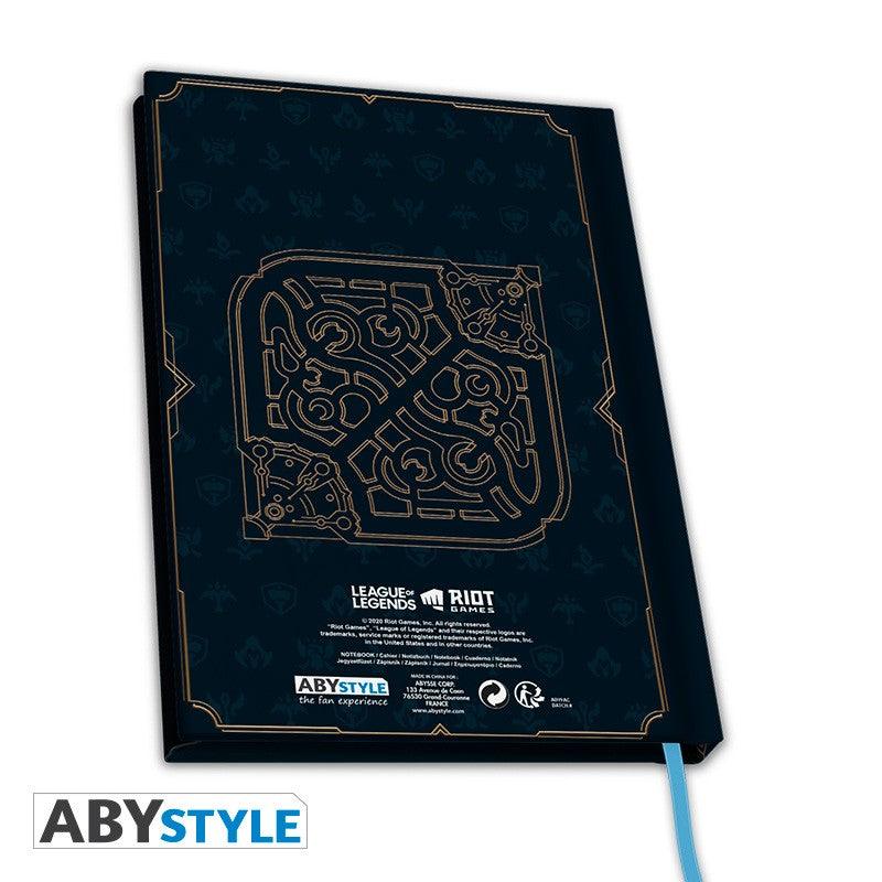 League of Legends A5 Notebook Hextech Logo - POKÉ JEUX