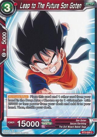 Leap to The Future Son Goten (BT2-008) [Union Force] - POKÉ JEUX