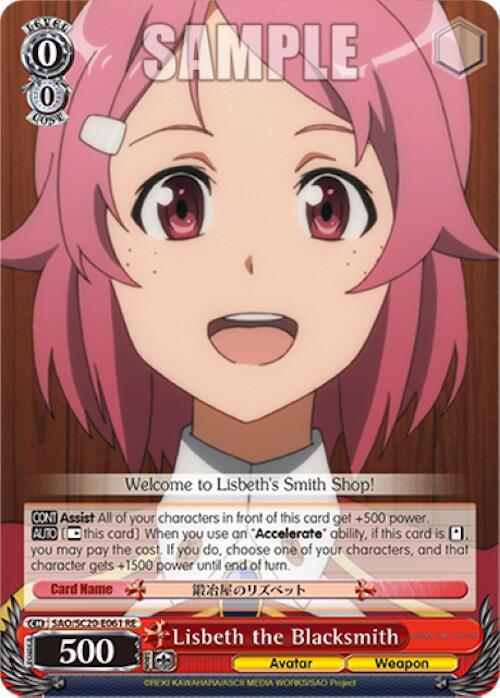 Lisbeth the Blacksmith [Sword Art Online Chronicle Set] - POKÉ JEUX