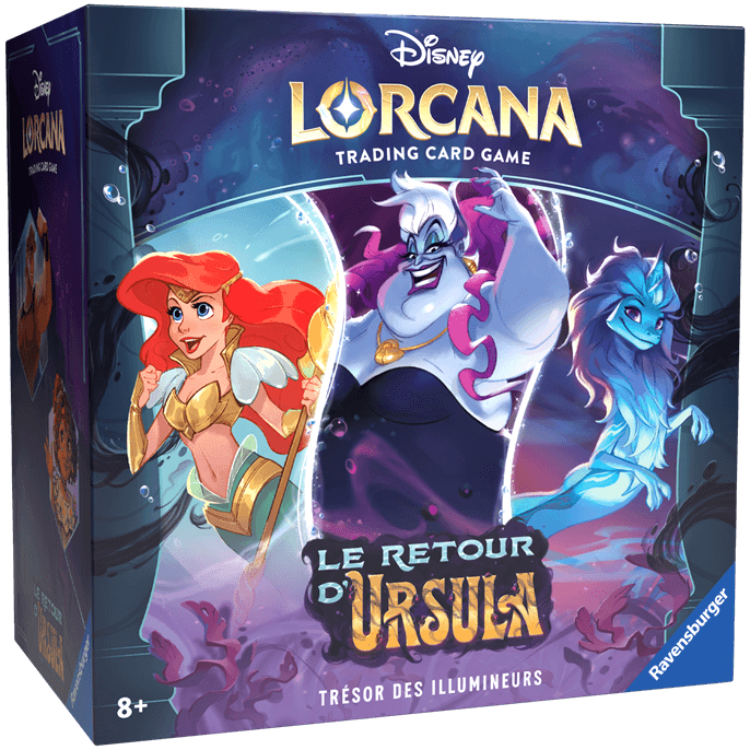 Combo 2 : Lorcana Le retour d'Ursula Coffret Collector + 2 decks (French) - POKÉ JEUX