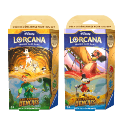 Combo 3 : Lorcana - Booster Box Les Terres d'Encres + 2 decks (French) - POKÉ JEUX