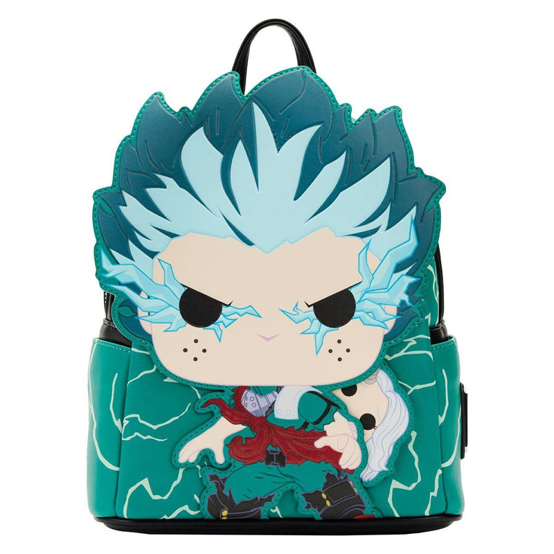 Loungefly - My Hero Academia Pop! Infinite Deku Cosplay Glow-in-the-Dark Mini-Backpack - POKÉ JEUX