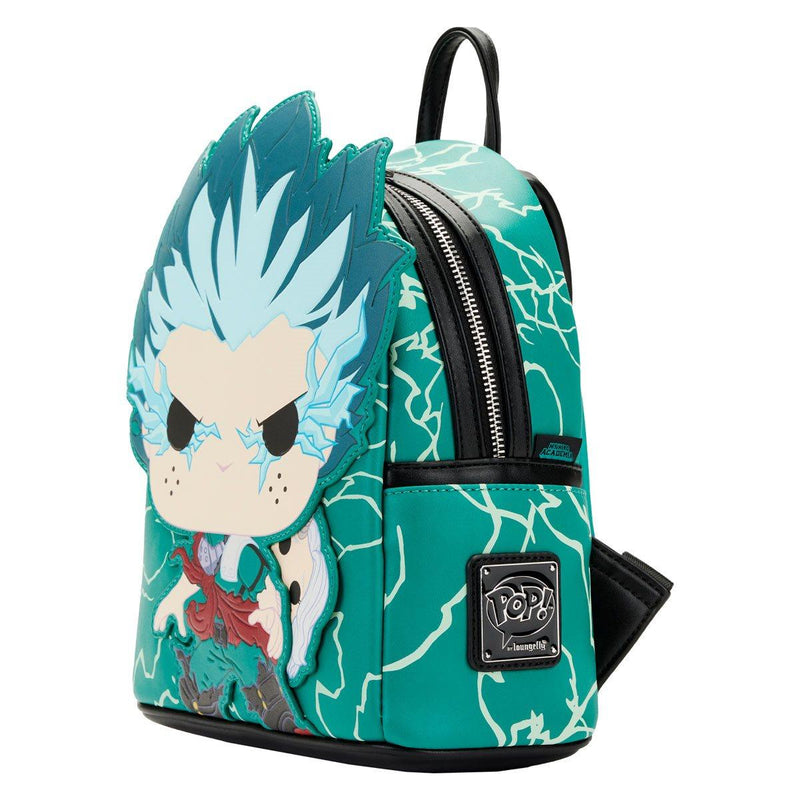 Loungefly - My Hero Academia Pop! Infinite Deku Cosplay Glow-in-the-Dark Mini-Backpack - POKÉ JEUX