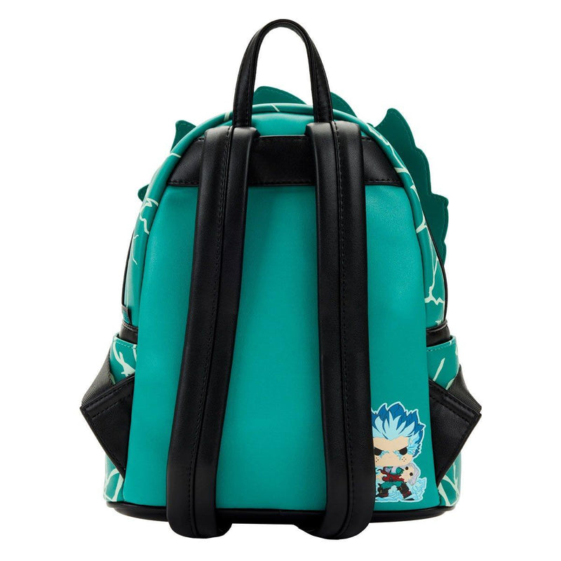 Loungefly - My Hero Academia Pop! Infinite Deku Cosplay Glow-in-the-Dark Mini-Backpack - POKÉ JEUX