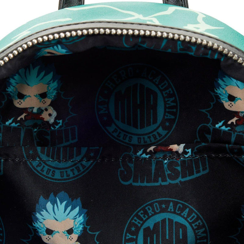 Loungefly - My Hero Academia Pop! Infinite Deku Cosplay Glow-in-the-Dark Mini-Backpack - POKÉ JEUX