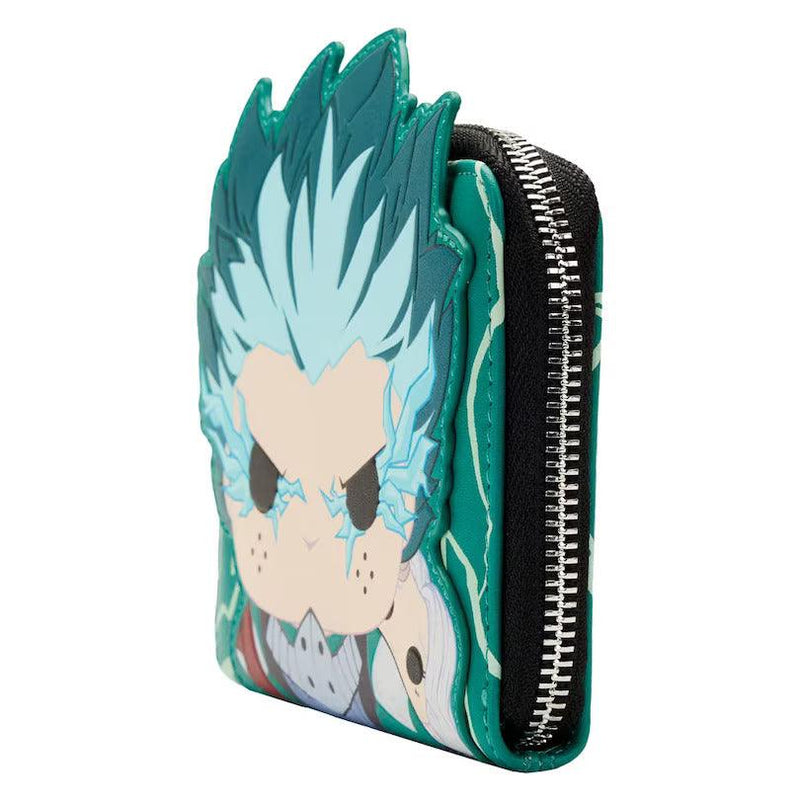 Loungefly - My Hero Academia Pop! Infinite Deku Cosplay Glow-in-the-Dark Wallet - POKÉ JEUX