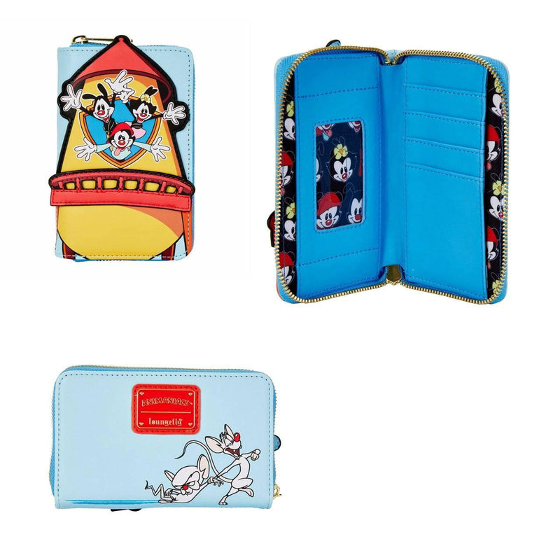 Loungefly-  Warner Bros Tower Animaniacs Zip-Around Wallet