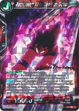 Machspeed Kaio-Ken Son Goku (BT7-005_PR) [Assault of the Saiyans Prerelease Promos] - POKÉ JEUX