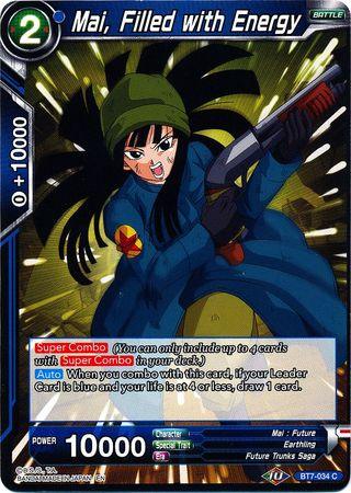 Mai, Filled with Energy (BT7-034) [Assault of the Saiyans] - POKÉ JEUX